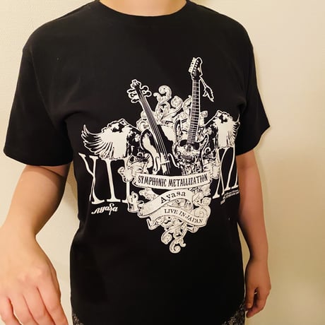 🆕【Tシャツ】限定生産 SYMPHONIC METALLIZATION オフィシャルTシャツ/Ayasa