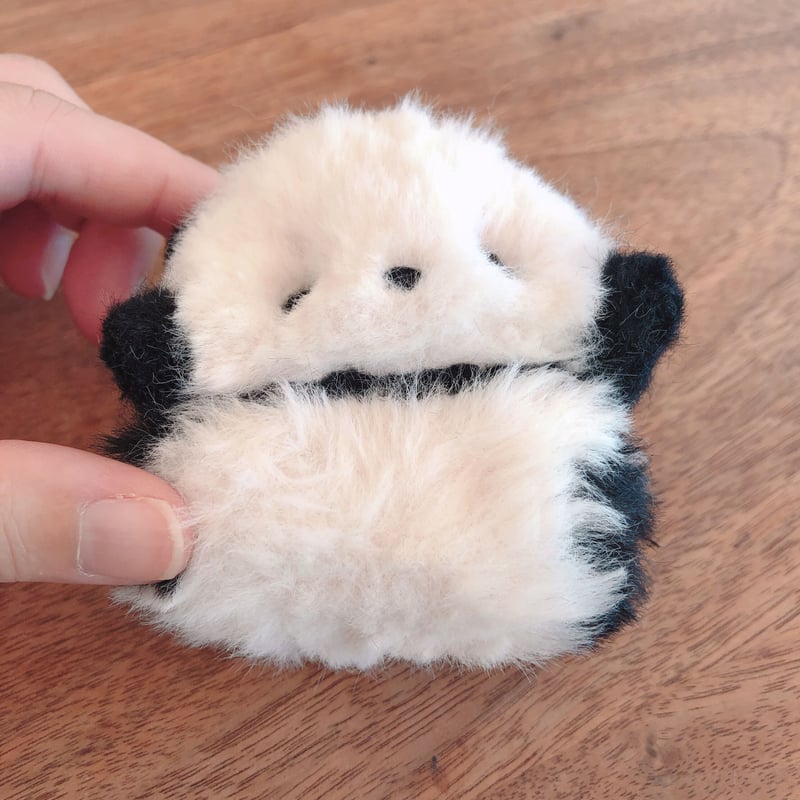 もふもふ赤ちゃんパンダのマスコット | ちくちく屋さん