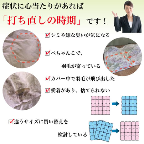 羽毛布団 収納袋 6枚セット