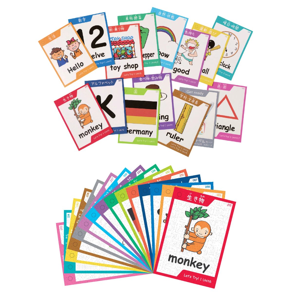 オトデルペン用 文部科学省 小学校外国語活動教材「Let's Try! 」向け