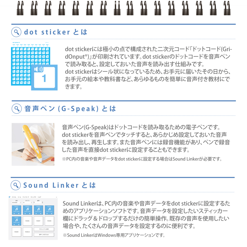 G-Talk+DWE絵本１２冊用ドットシール+編集済貼付手順書＋シール4096枚