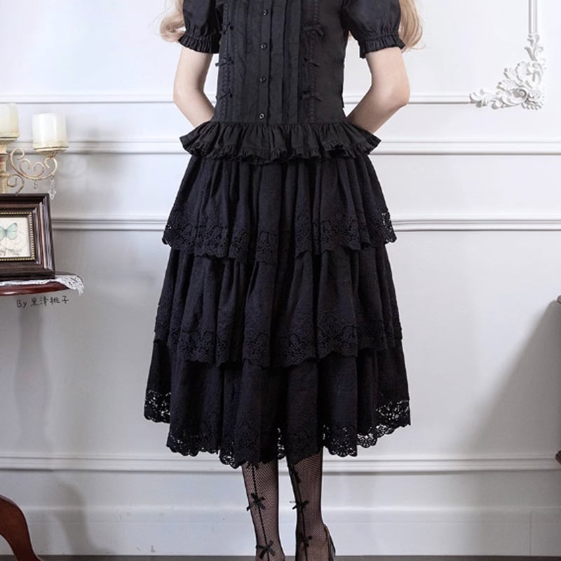 甘ロリ クラロリ 森のワルツ ロリータ スカート アンダースカート