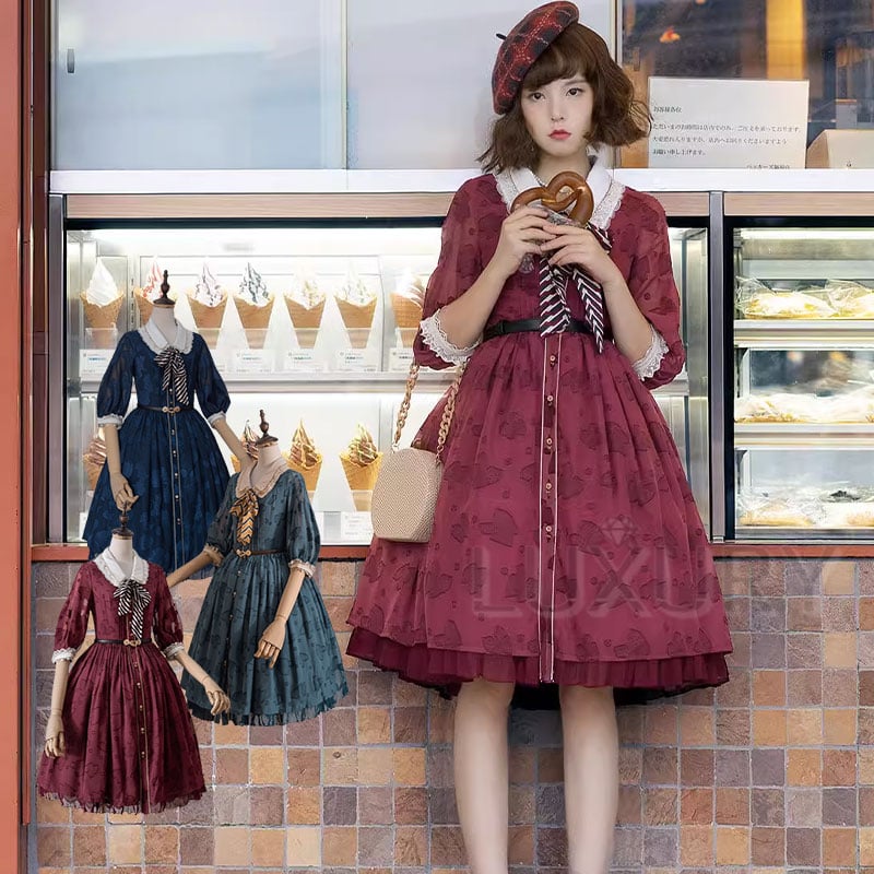 WG15 BJD 1/3 ドール 衣装 ロリタ 洋服 ワンピース ハンドメイド