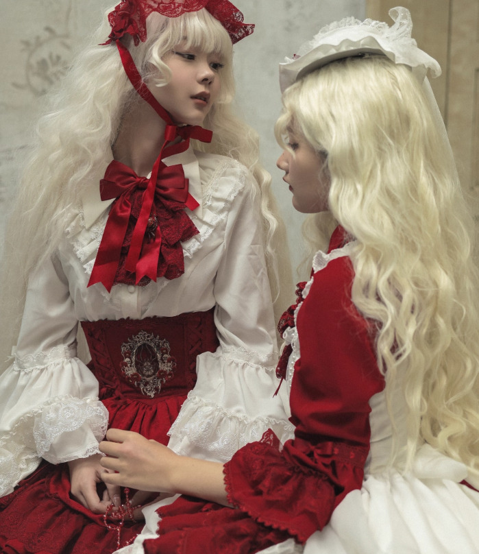 ロリータファッション ゴスロリファッション ゴスロリ ブラウス のみ 3