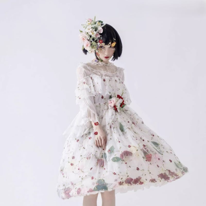 ロリータ洋装 甘ロリ 可愛いジャンパースカート 楽天市場】【納期40日】ロリータファッション 甘ロリ ジャンパー