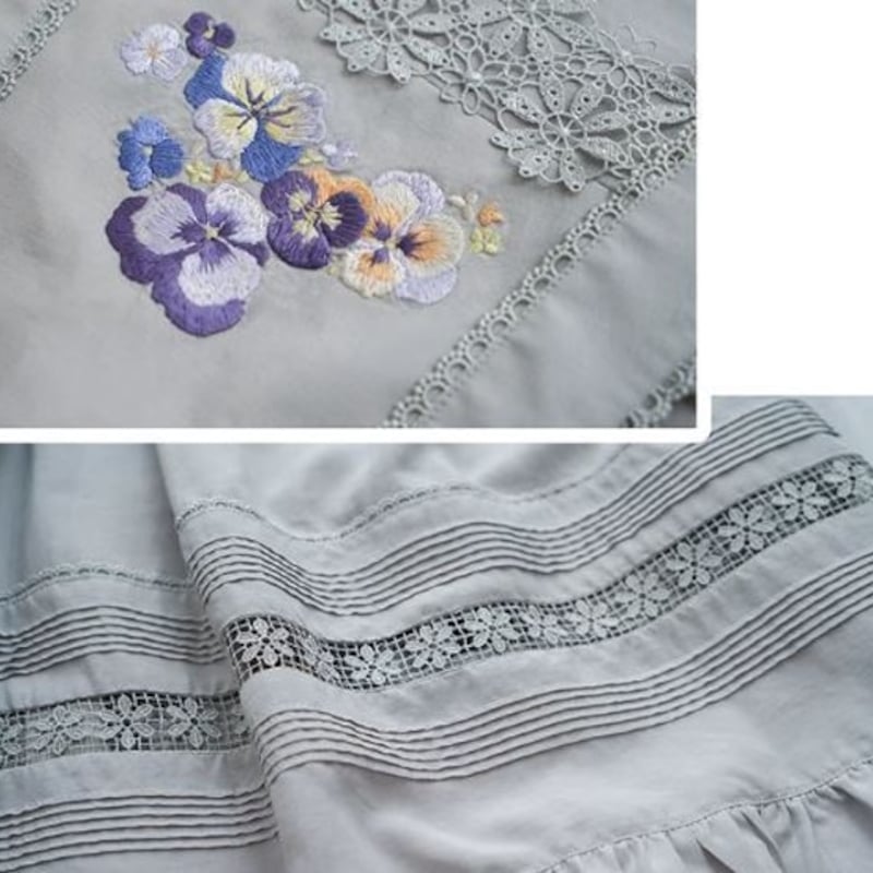 レア！　パタリロ！　エプロン　キャラクター刺繍　紫 レア！ パタリロ！ エプロン キャラクター刺繍 紫 クラシックベリー