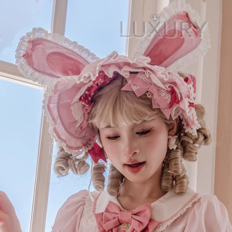 姫ロリ アクセサリー 小物 うさぎモチーフ ヘッドドレス