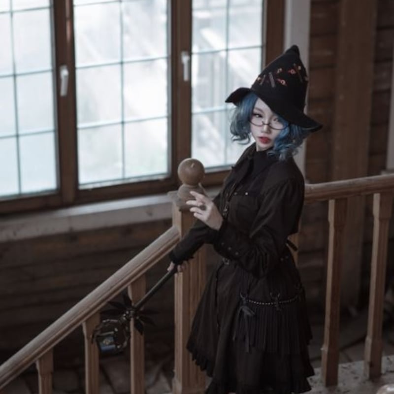 帽子 Steampunk スチームパンク 秋冬 通年 とんがり帽子 魔女