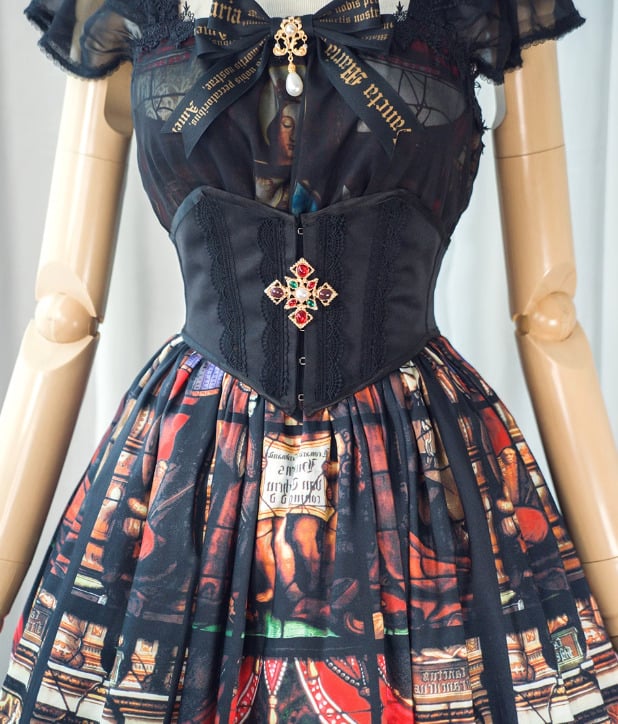 クラシカルロリータ クラロリ チュールオーバースカートセット