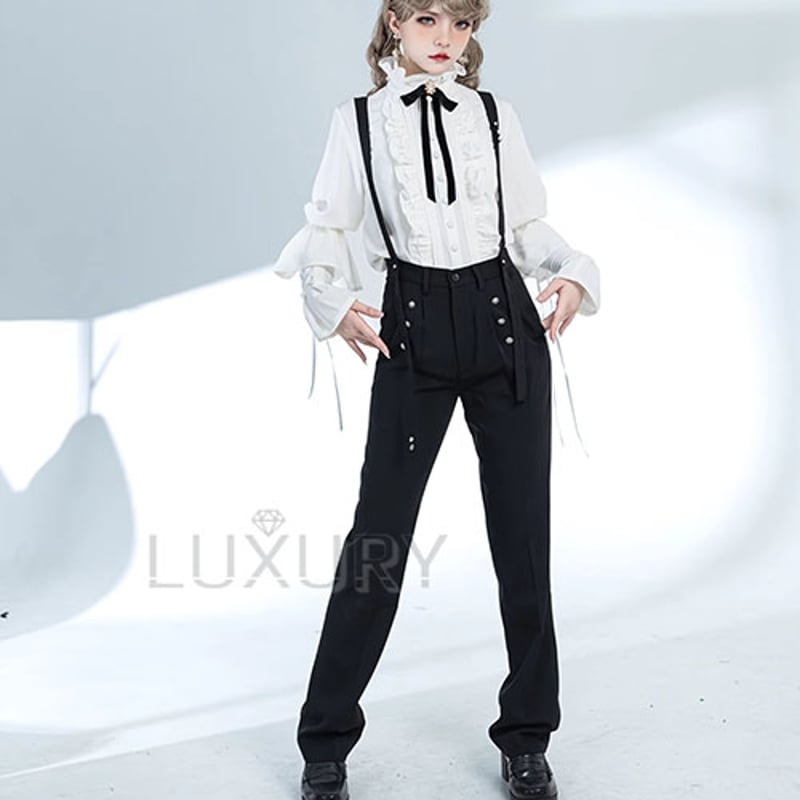 納期130日】ブラウス＋パンツ princess Chronicles 春秋 セットアップ