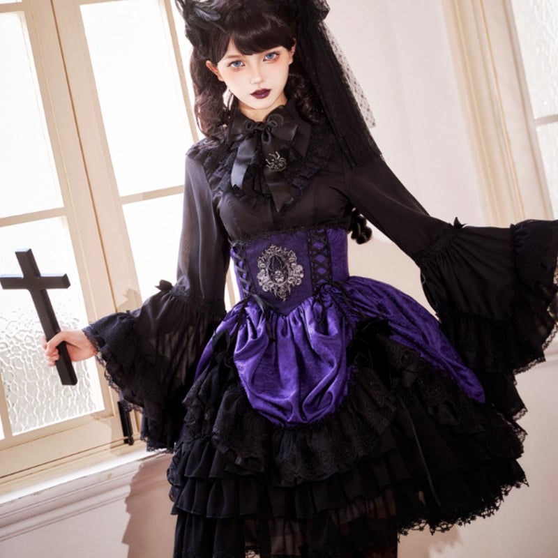 ロリータファッション ゴスロリファッション ゴスロリ ブラウス のみ 3