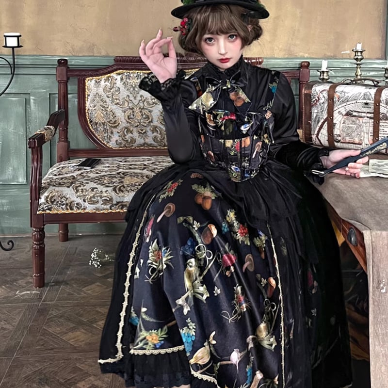 クラシカルロリータ クラロリ ジャンパースカート のみ ロング丈
