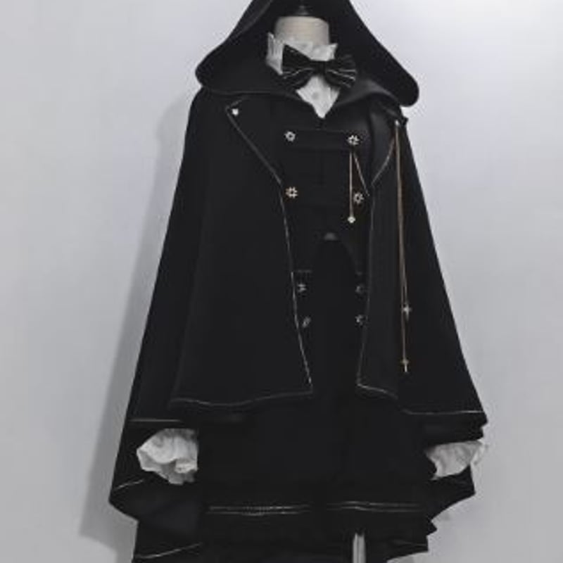 ジャケット princess Chronicles 秋冬 ブラック ミディアム丈 無地