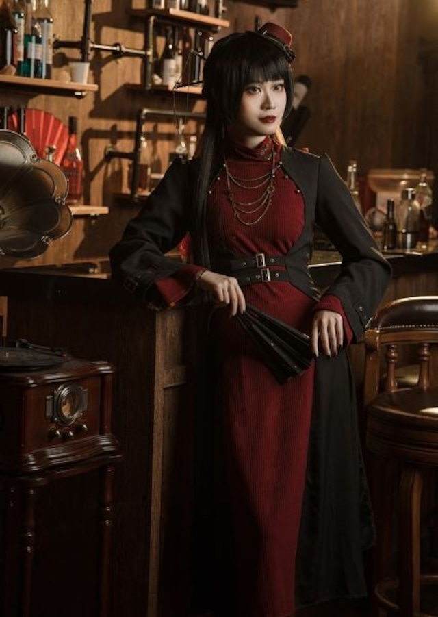 M企画　EMUPROJECT チャイナワンピース ロング丈　ワイン Amazon | [TRTRO] 刺繍花柄 チャイナドレス サテン ロング