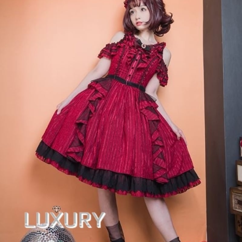 春夏 オフショルダー フレアワンピ 2色 ワンピース 2色 甘ロリ 春夏 オフショルダー オフショル