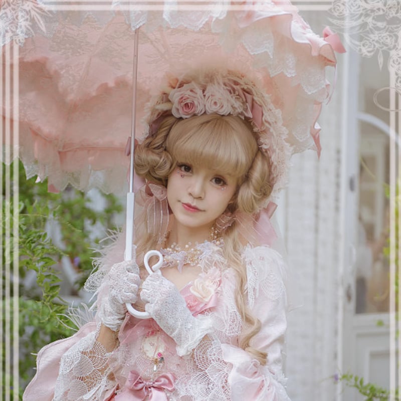 メアリーマグダレン　ロゼットヘッドドレス　ロリィタ　クラロリ メアリーマグダレン ロゼットヘッドドレス ロリィタ クラロリ