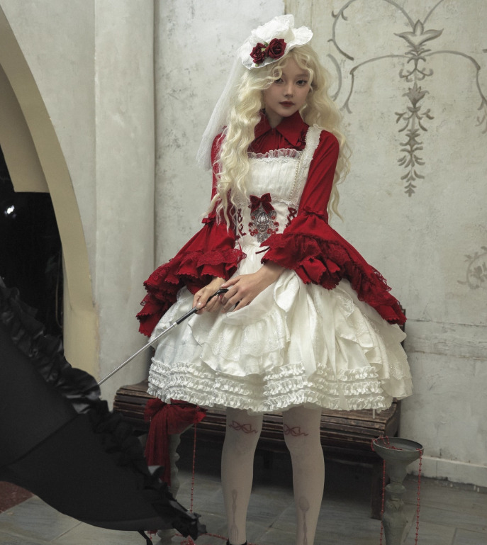 ロリータファッション ゴスロリファッション ゴスロリ ブラウス