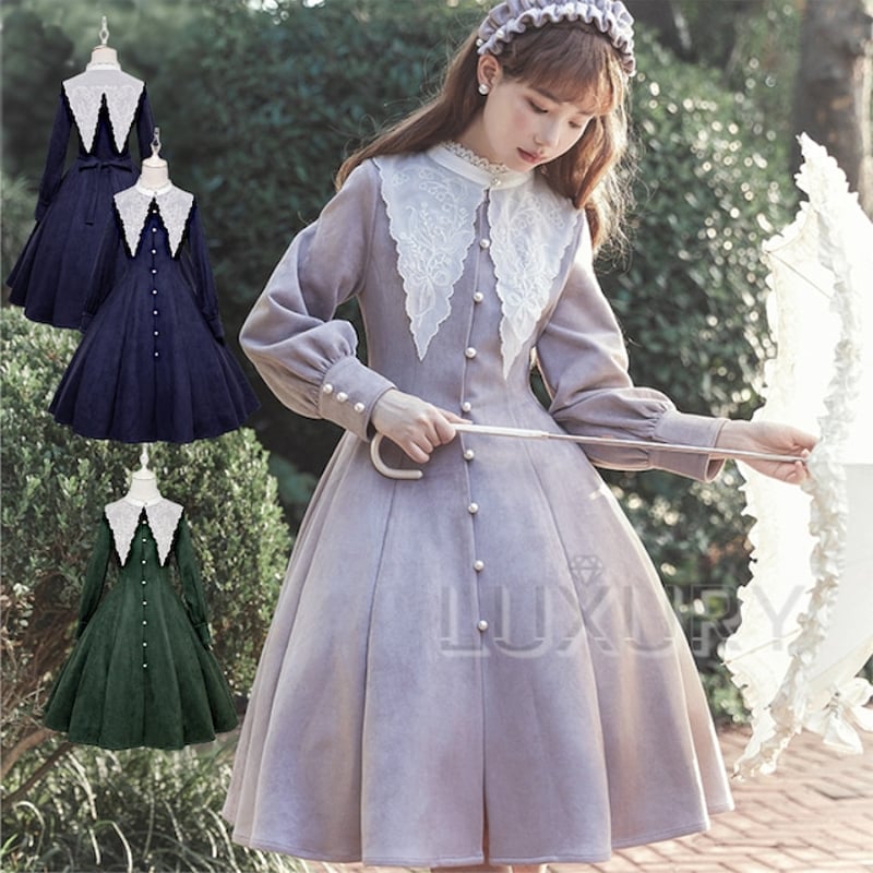 8677.RALPH LAUREN ベルト付 パフスリーブ Aライン ワンピース 8677.RALPH LAUREN ベルト付 パフスリーブ Aライン ワンピース