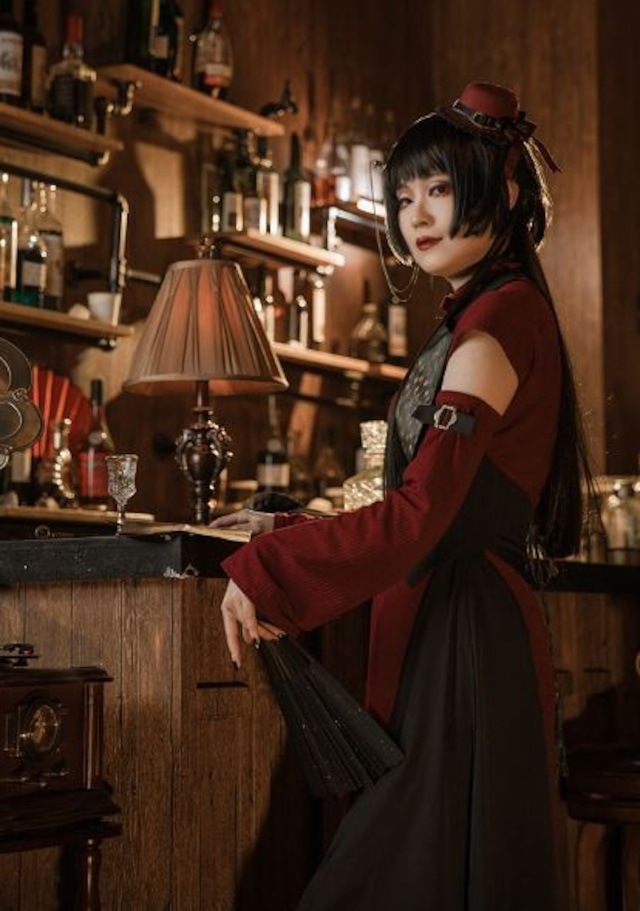 ワンピース 春夏 スチームパンク steampunk ロング丈 チャイナ