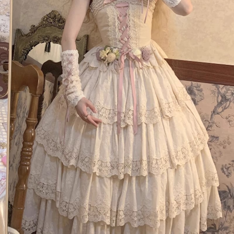 甘ロリ クラロリ 森のワルツ ロリータ スカート アンダースカート