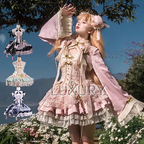ロリータ ロリィタ JSK ジャンスカ 中華 中国ブランド プラスサイズ original