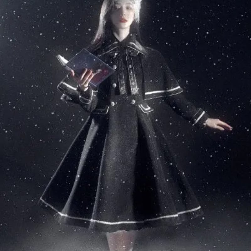 ロングコート 3way unideer アウター 秋冬 無地 可愛い クラシカル