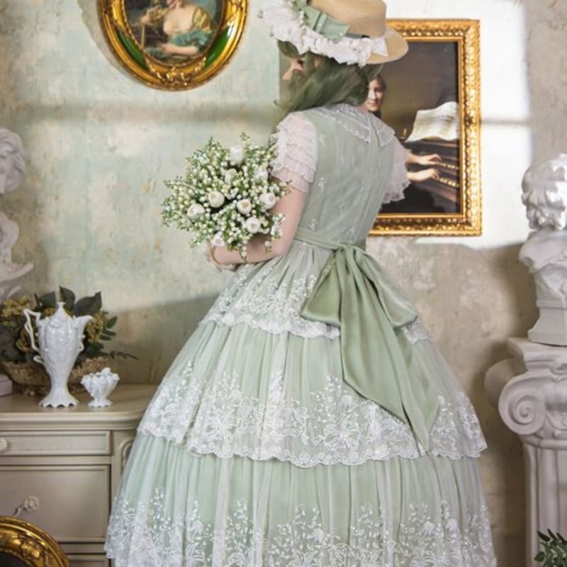 納期40日】ドレス 3色 春夏 miss point ワンピース ワンピ ロング