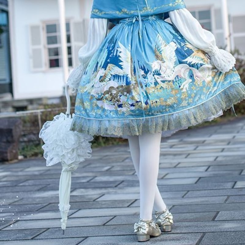 カラータイツ 2色 120デニール クラシカル クラロリ 春秋 甘ロリ