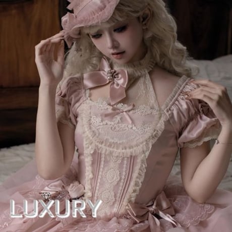 朝　コルセットストーリー　コルセット2点セット ブラとコルセットを同時に試せる！Enchanted Corset × HEAVEN