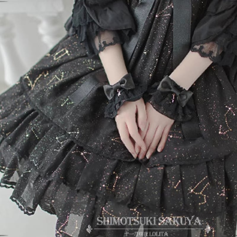 レース ロリータ 甘ロリJSK ジャンスカ 黒 ブラック ケープ Lサイズ Amazon.co.jp: [XHSUKADO] ゴスロリ 2点セット JSK
