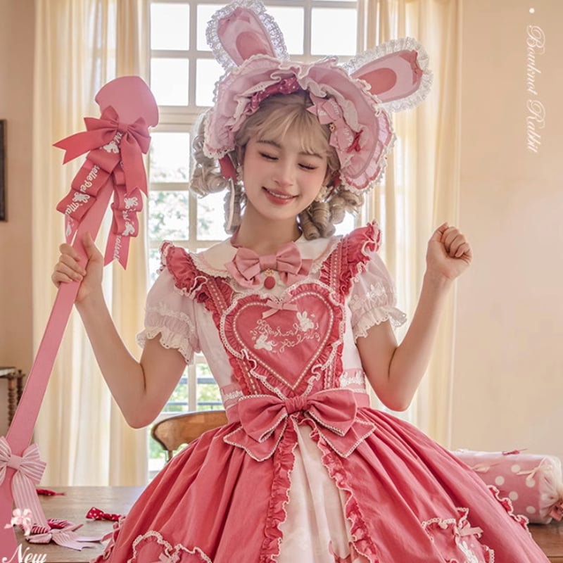 姫ロリ アクセサリー 小物 うさぎモチーフ ヘッドドレス