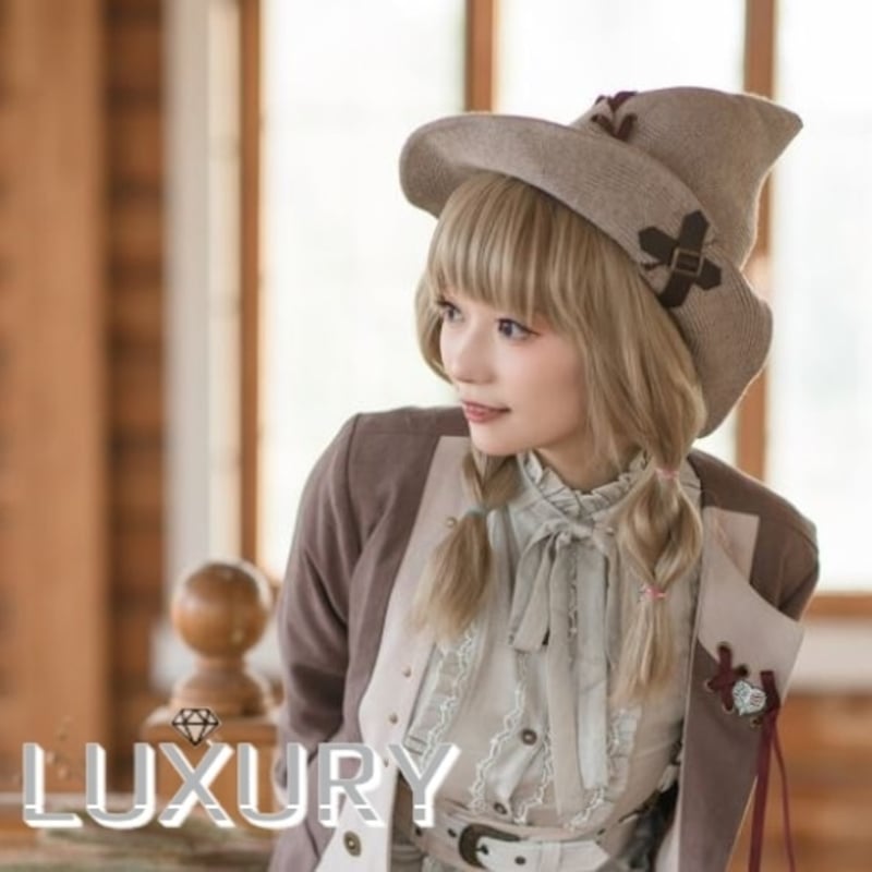 帽子 Steampunk スチームパンク 秋冬 通年 とんがり帽子 レース