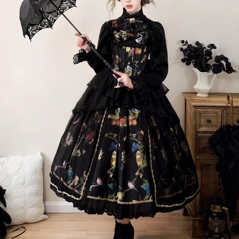 クラシカルロリータ クラロリ ジャンパースカート のみ ロング丈