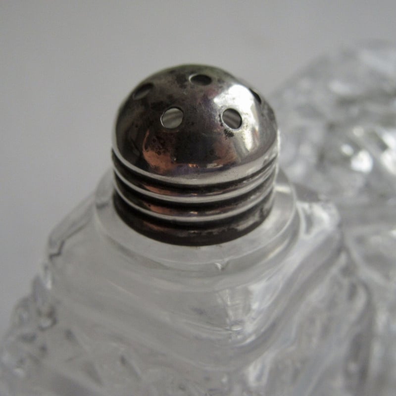 ヴィンテージティファニー胡椒または塩入れ塩用小スプーン