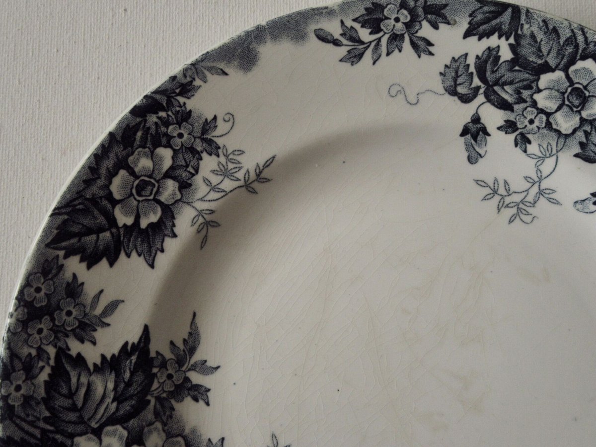 フランス　海軍プレート　イカリマーク　ムーラン・デ・ルー２枚セット フランス海軍プレート イカリマーク ムーラン・デ・ルー【I】 France