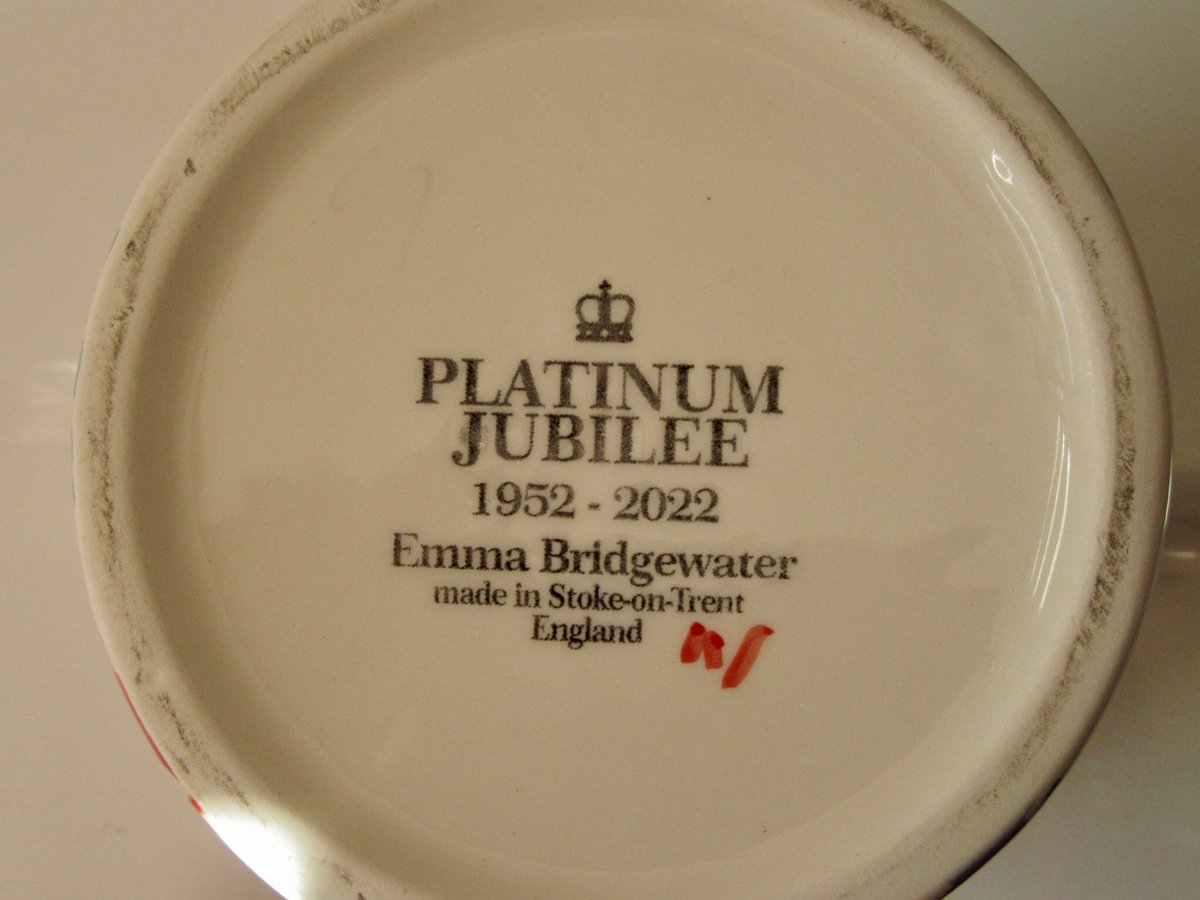 Emma Bridgewater エリザベス 記念プレートセット