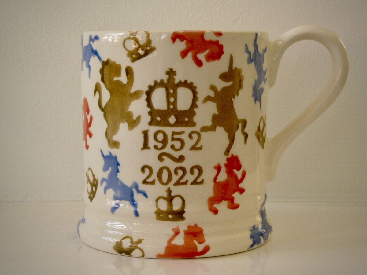 Emma Bridgewater エリザベス 記念プレートセット