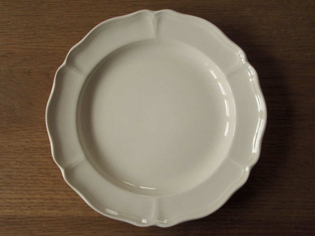 Queen's Plain 花リムプレート 21cm 2枚 【公式通販】