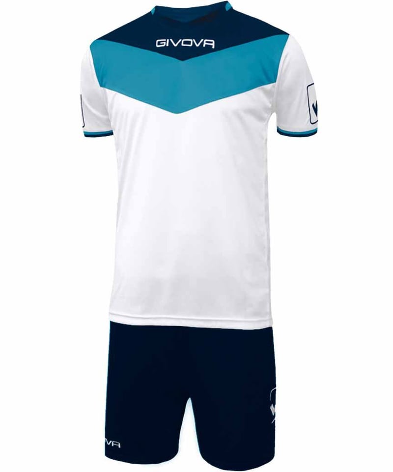 イタリアスポーツブランド GIVOVA KITC53 サッカー用ユニホーム上下