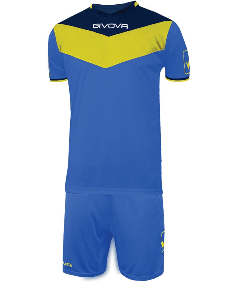 イタリアスポーツブランド GIVOVA KITC53 サッカー用ユニホーム上下
