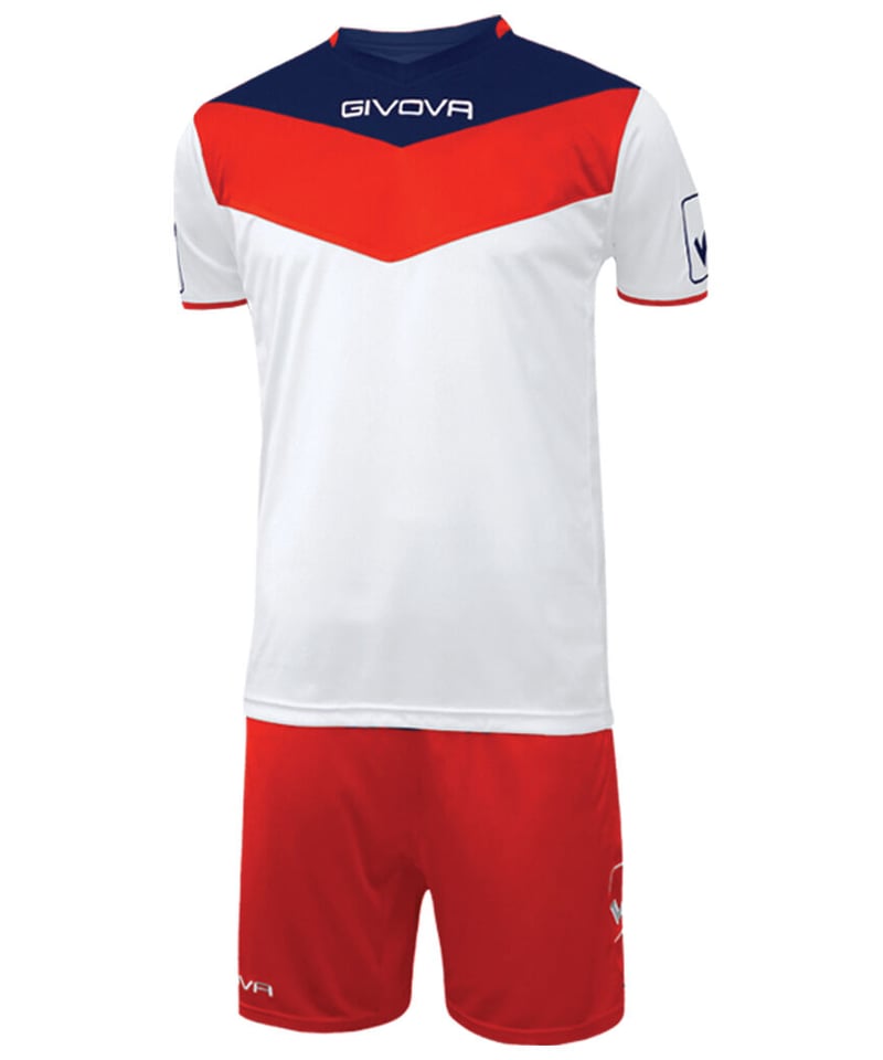 イタリアスポーツブランド GIVOVA KITC53 サッカー用ユニホーム上下