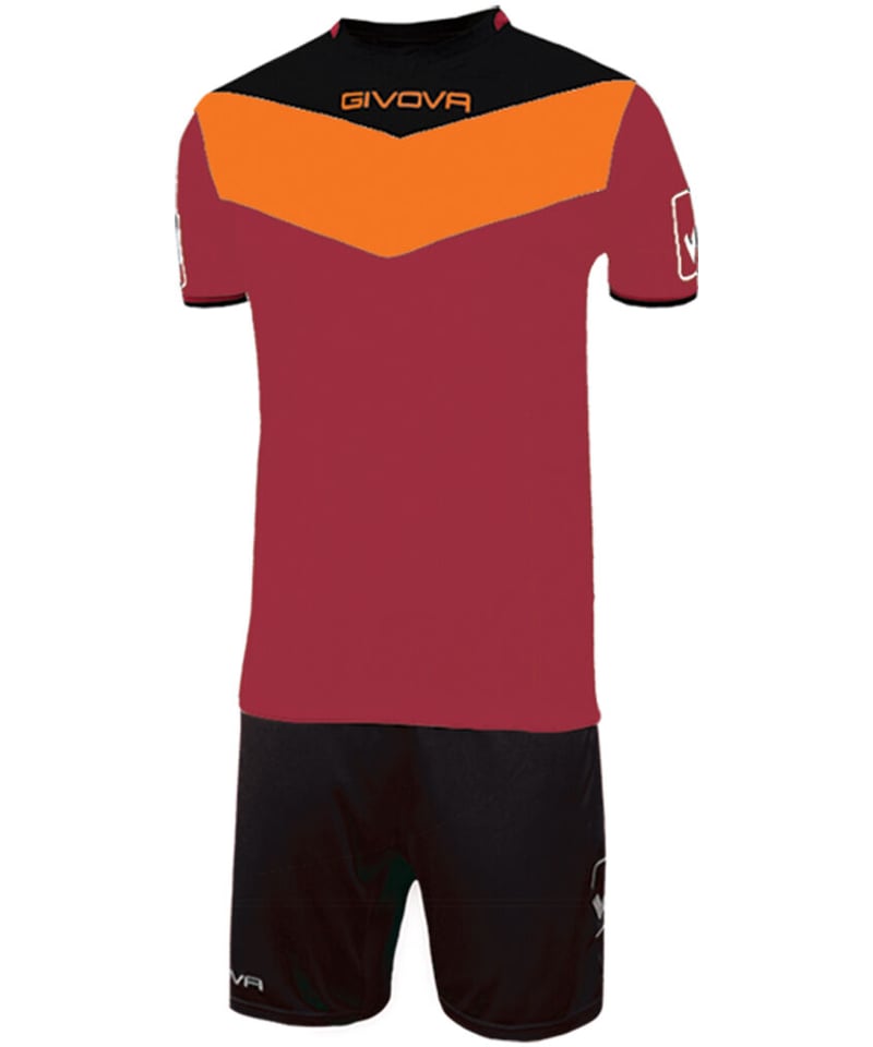 イタリアスポーツブランド GIVOVA KITC53 サッカー用ユニホーム上下