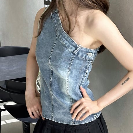 one sleeve top