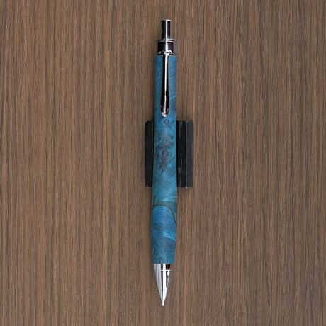 GRAND BLEU スタビライズドウッド 木軸シャープペンシル UMA12 (SN_420803) ポプラ瘤杢【一点もの！】MUKU屋