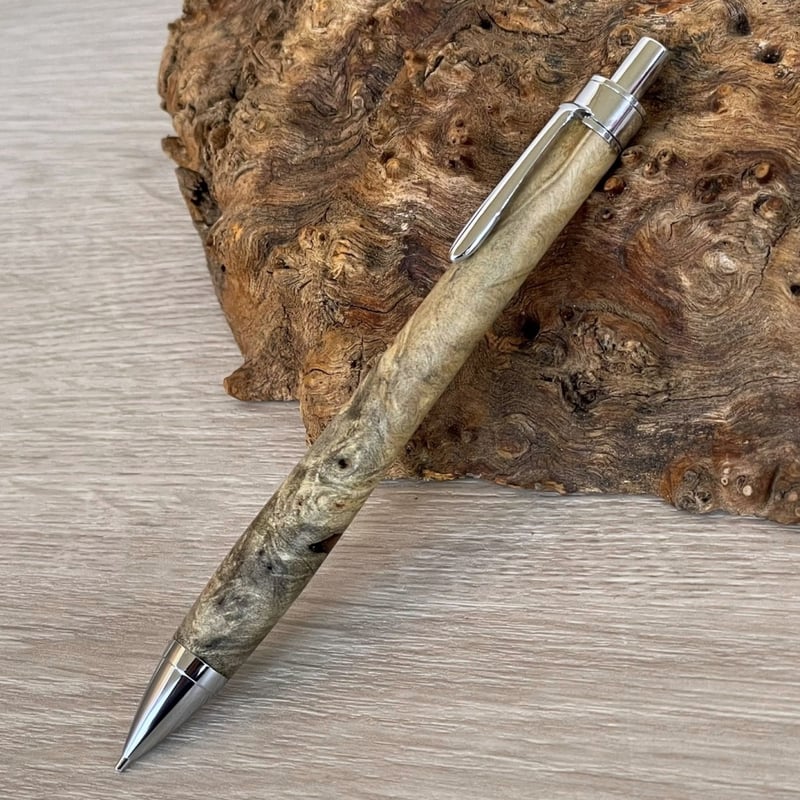 バックアイバール・Buckeye Burl / UMA15 木軸シャープペンシル (51013
