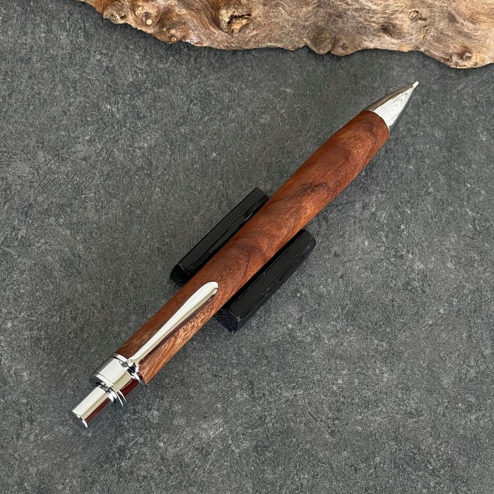 ローズウッドバール（瘤杢） / UMA 木軸シャープペンシル 【一点もの