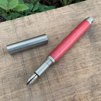 木製ペンセット（ピンクアイボリー）ボールペン＆シャープペンシル0.5