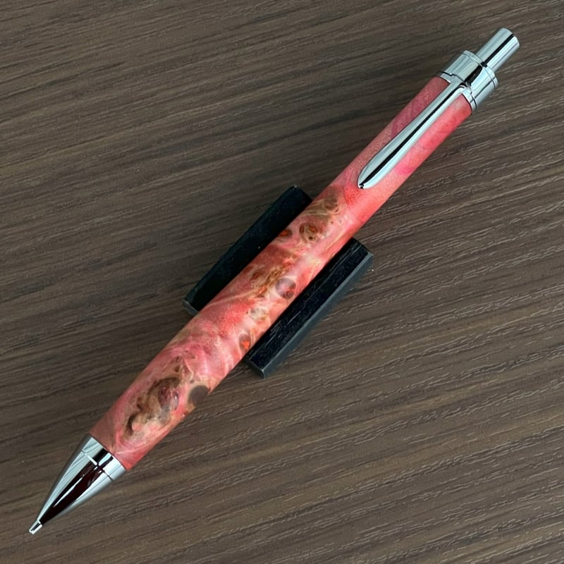 PINK スタビライズドウッド 木軸シャープペンシル UMA12 (SN_420583