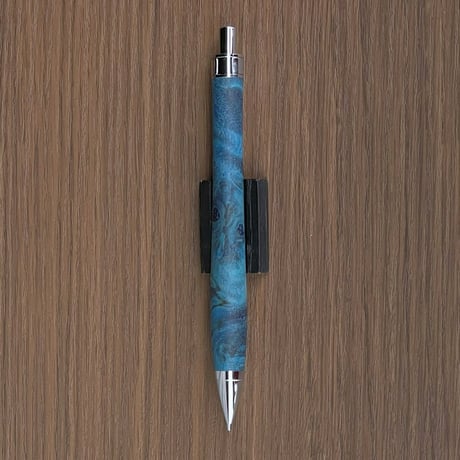 GRAND BLEU スタビライズドウッド 木軸シャープペンシル UMA12 (SN_420803) ポプラ瘤杢【一点もの！】MUKU屋