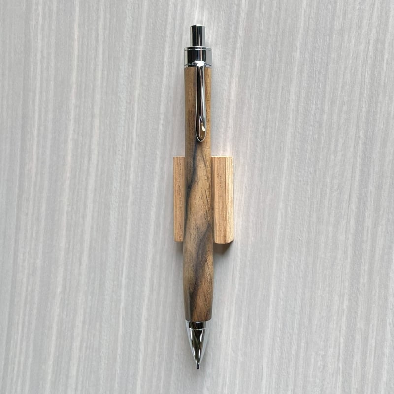 一点もの！【黒柿】 木軸シャープペンシル UMA13 (SN_420541